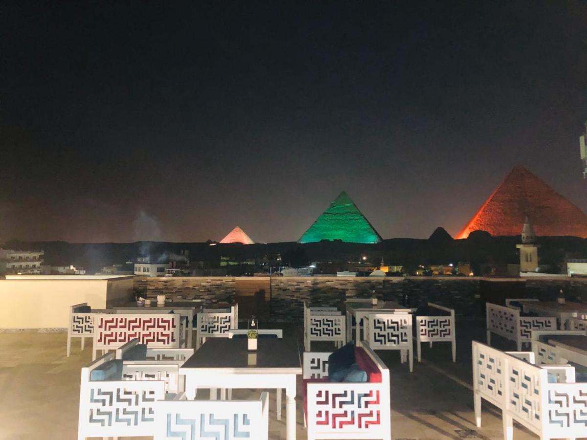 Pyramid Edge Hotel & Exclusive Pyramids View Rooftop Kafret el-Gabal Exterior foto