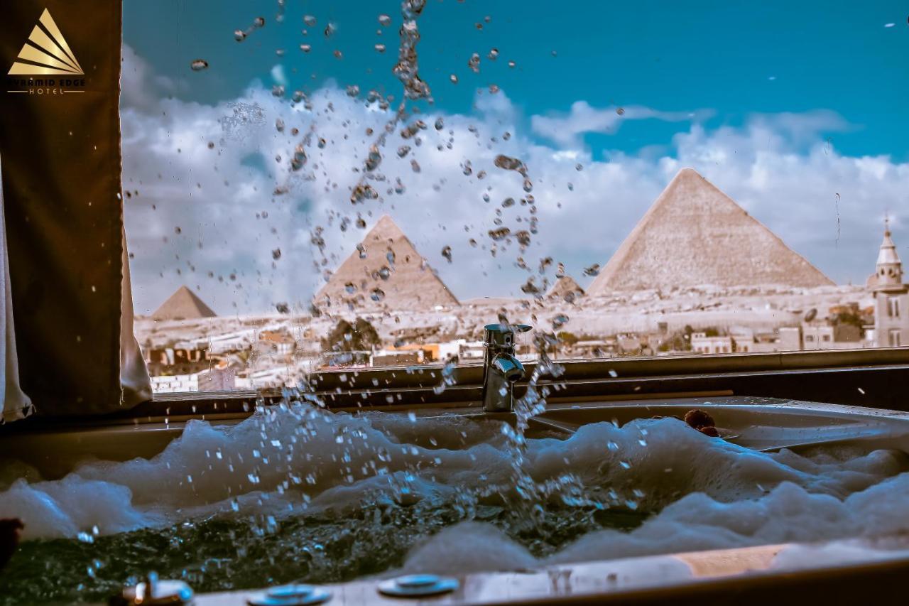 Pyramid Edge Hotel & Exclusive Pyramids View Rooftop Kafret el-Gabal Exterior foto